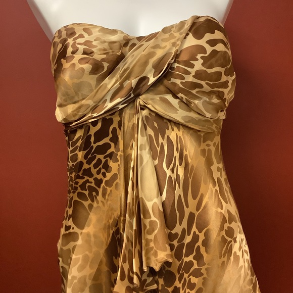 Chiffon Giraffe Print Semi - Picture 2 of 5
